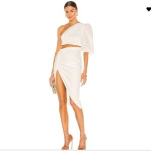 Sau Lee Jolene Dress- Revolve White Cut Out 4